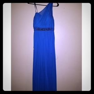 Blue maxi dress